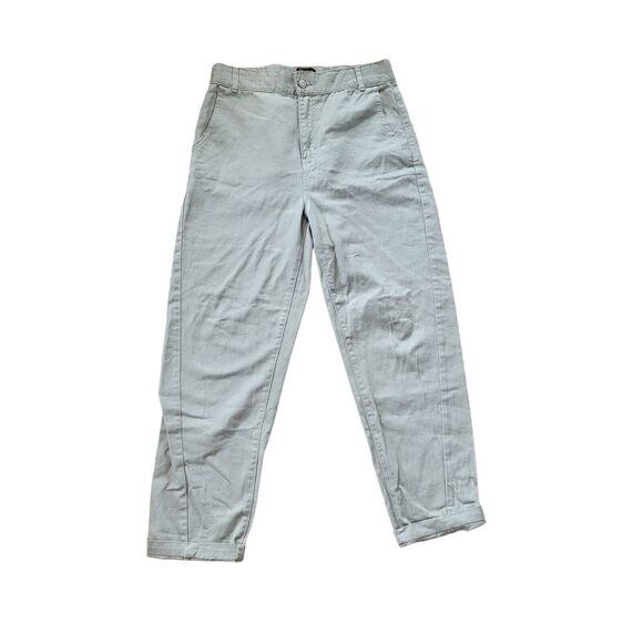 Shinestar light mint pants with pockets and zipper closure, size large - Picture 1 of 6